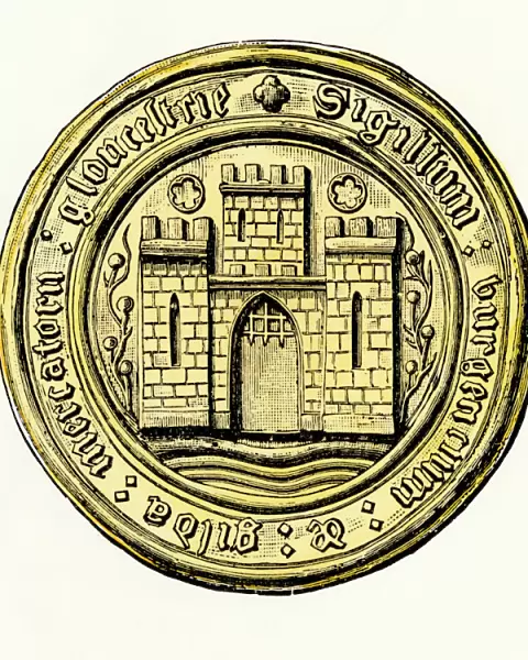 Medieval guild seal