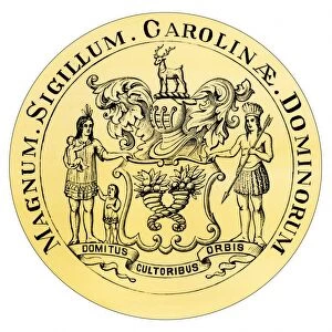 Carolina colonial seal
