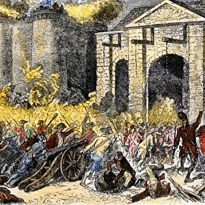 Fall of the Bastille in the French Revolution
