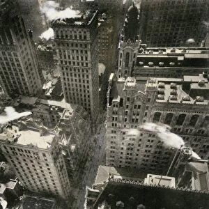 New York City skyscrapers, circa 1900