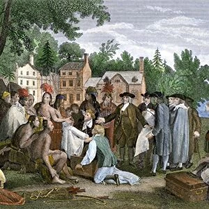 Penns treaty with Native Americans