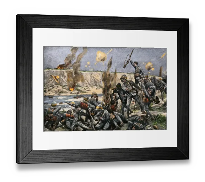 Framed Print : British surround Cronjes camp at Paardeberg, Boer War Framed Print : British surround Cronjes camp at Paardeberg, Boer War