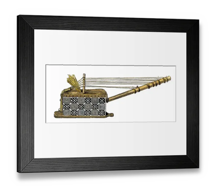 Framed Print : West African musical instrument Framed Print : West African musical instrument