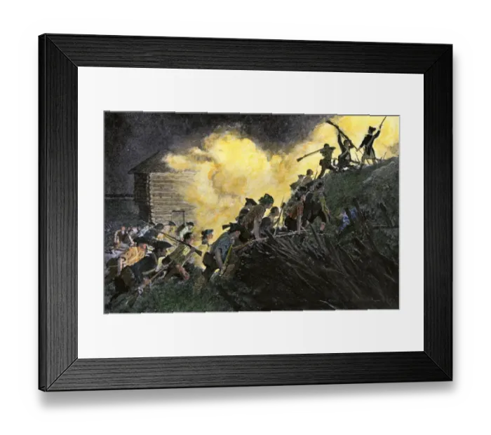 Framed Print : Capture of Paulus Hook, New Jersey Framed Print : Capture of Paulus Hook, New Jersey