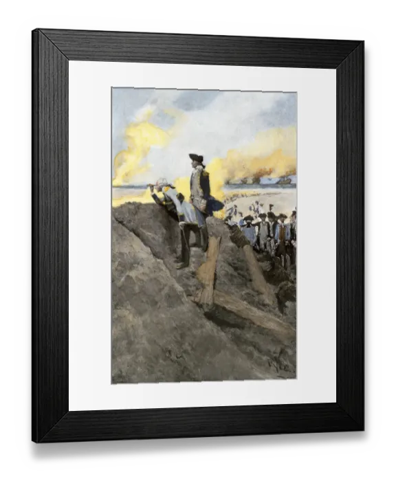 Framed Print : General George Washington Framed Print : General George Washington