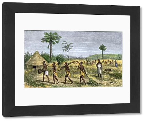 African slaves in Uganda, 1800s