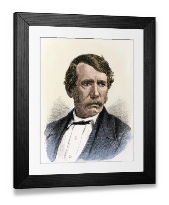Framed Print : Dr. David Livingstone Framed Print : Dr. David Livingstone