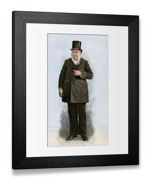 Framed Print : South Africa President Paul Kruger Framed Print : South Africa President Paul Kruger