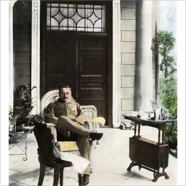 Cecil Rhodes in South Africa, 1900