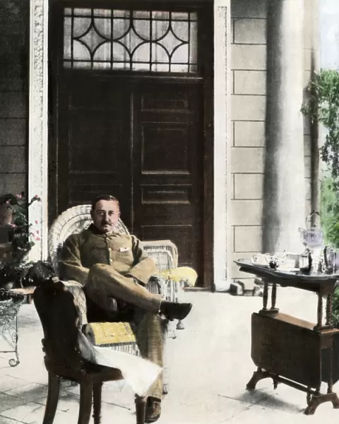 Cecil Rhodes in South Africa, 1900