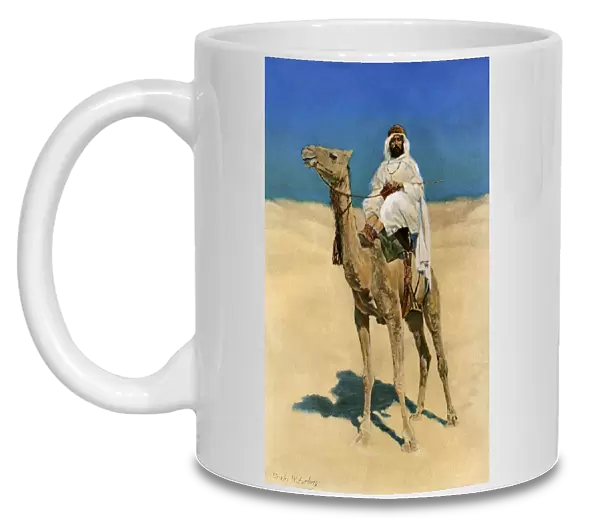 Arab on a camel