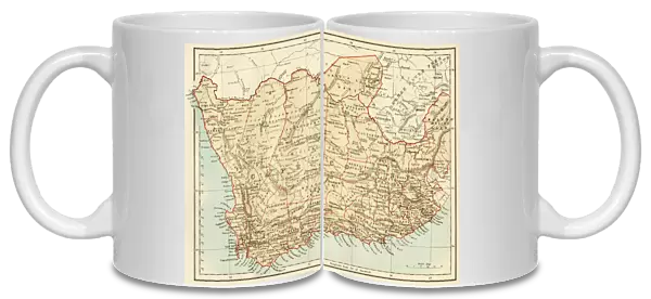 Map of Cape Colony, South Africa