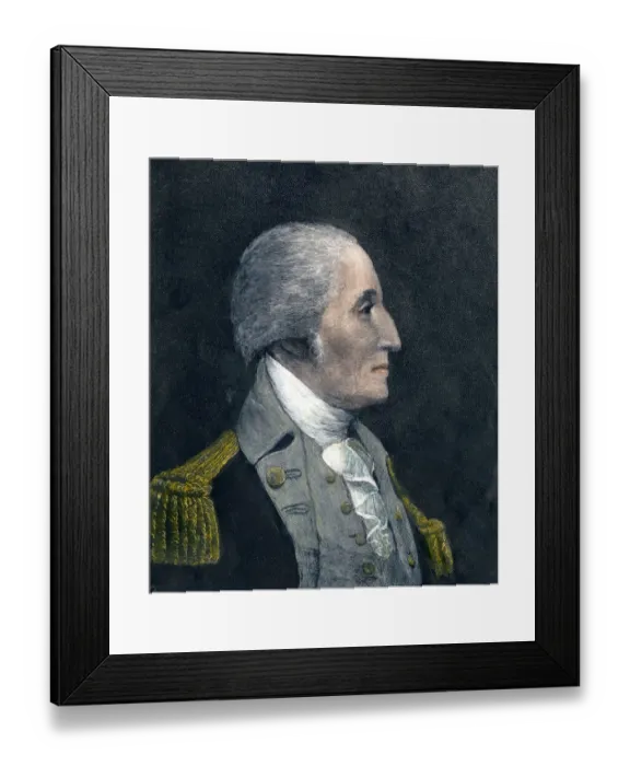 Framed Print : General George Washington