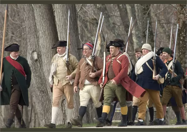 Battle of Concord reenactment
