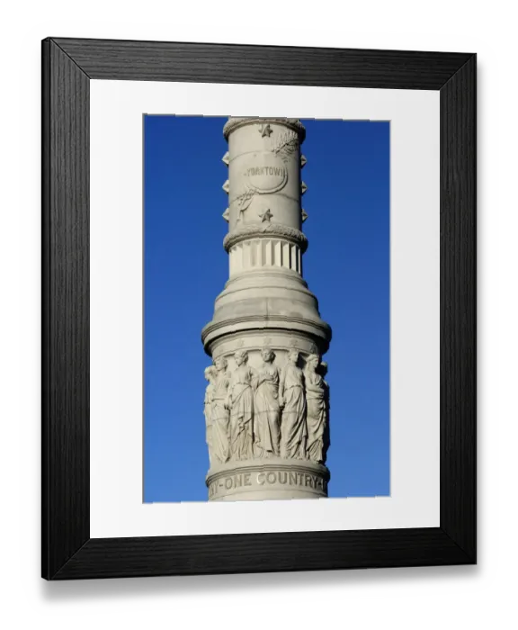 Framed Print : Detail of the Victory monument at Yorktown battlefield Framed Print : Detail of the Victory monument at Yorktown battlefield