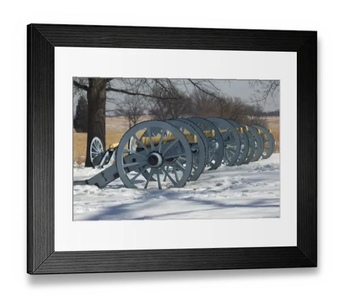 Framed Print : Artillery defending the Continental Army winter camp at Valley Forge Framed Print : Artillery defending the Continental Army winter camp at Valley Forge