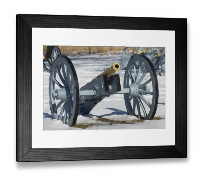 Framed Print : Artillery defending the Continental Army winter camp at Valley Forge Framed Print : Artillery defending the Continental Army winter camp at Valley Forge