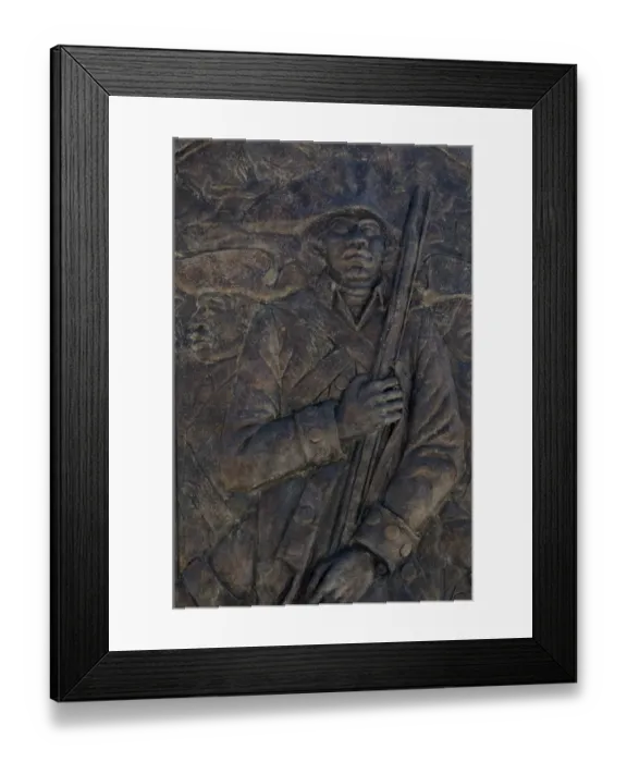 Framed Print : African-American revolutionary soldier memorial at Valley Forge Framed Print : African-American revolutionary soldier memorial at Valley Forge
