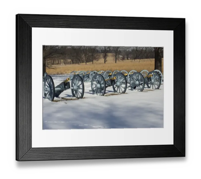 Framed Print : Artillery defending the Continental Army winter camp at Valley Forge Framed Print : Artillery defending the Continental Army winter camp at Valley Forge