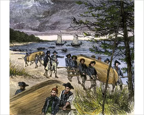 Meigs Raid on the British at Sag Harbor NY, 1777