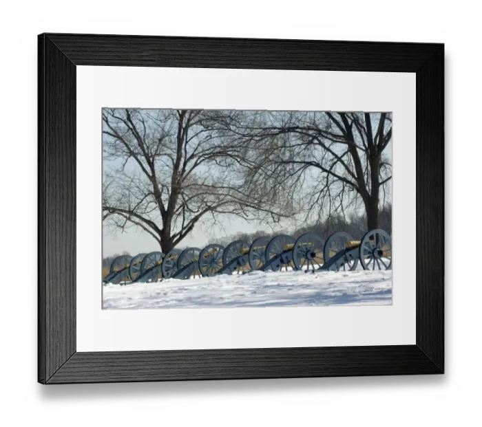 Framed Print : Artillery defending the Continental Army winter camp at Valley Forge Framed Print : Artillery defending the Continental Army winter camp at Valley Forge