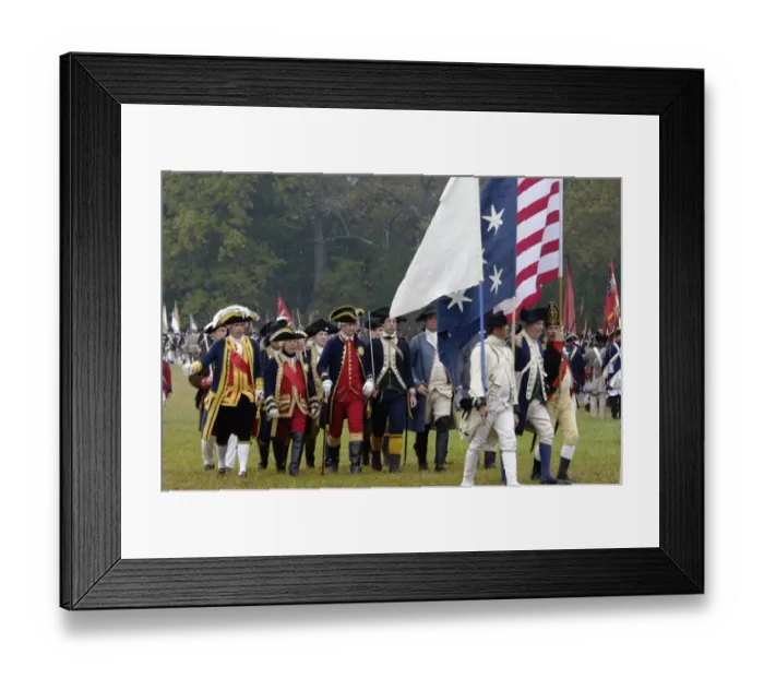 Framed Print : Rochambeau and other French Framed Print : Rochambeau and other French