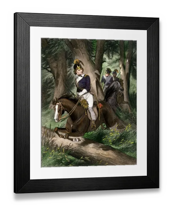 Framed Print : Francis Marion, the Swamp Fox Framed Print : Francis Marion, the Swamp Fox