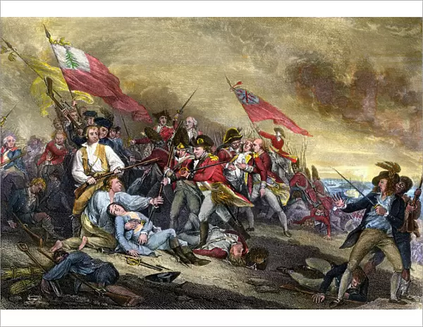 Bunker Hill battle, 1775