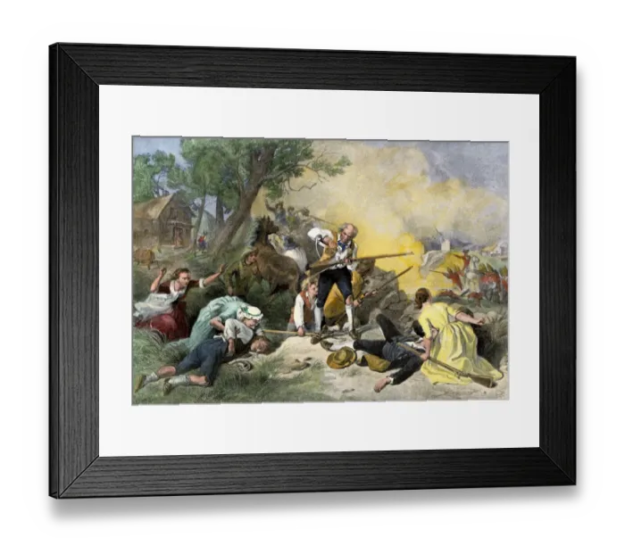 Framed Print : First blow for liberty Framed Print : First blow for liberty