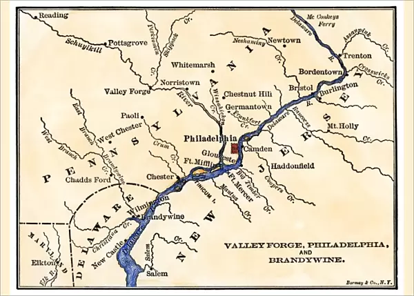 Revolutionary War sites near Philadelphia