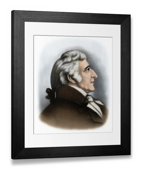 Framed Print : William Whipple of New Hampshire