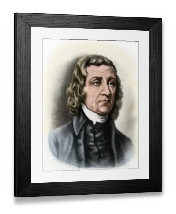 Framed Print : Josiah Bartlett, president and first governor of NH Framed Print : Josiah Bartlett, president and first governor of NH