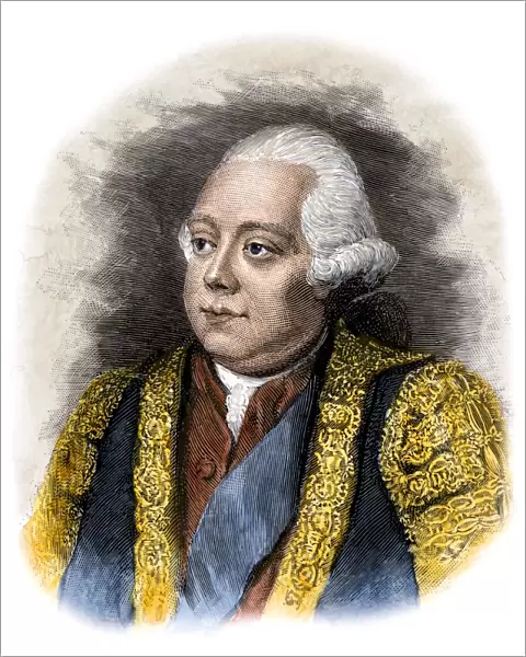 Lord North, English prime minister during the American Revolution