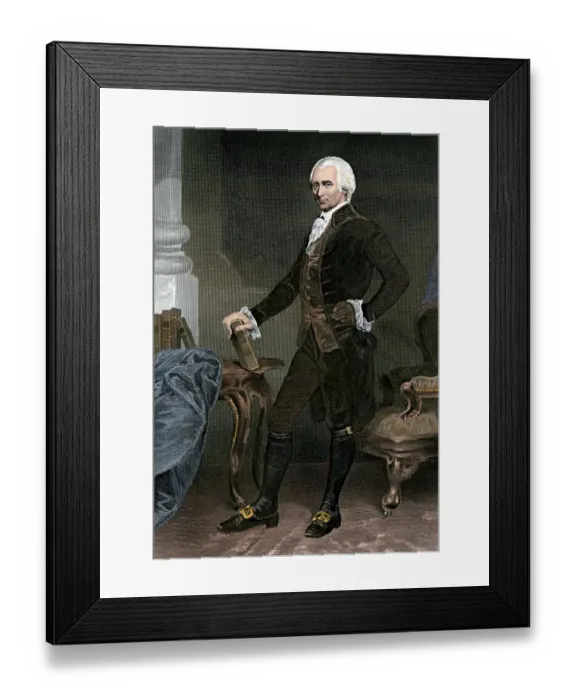 Framed Print : Richard Henry Lee of Virginia