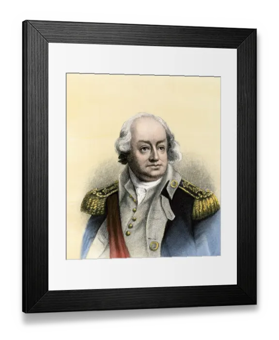 Framed Print : American General Benjamin Lincoln Framed Print : American General Benjamin Lincoln