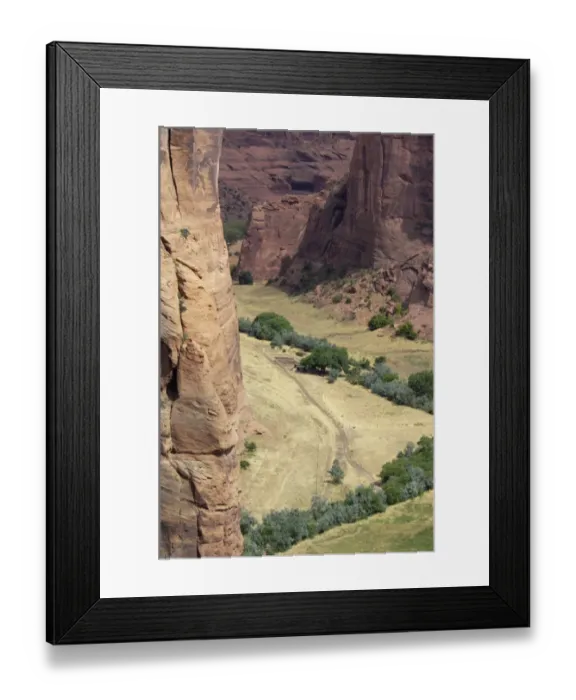 Framed Print : Trail in Canyon de Chelly, Arizona Framed Print : Trail in Canyon de Chelly, Arizona