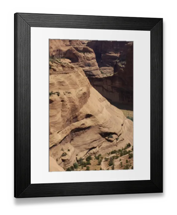 Framed Print : Cliffs of Canyon de Chelly, Arizona Framed Print : Cliffs of Canyon de Chelly, Arizona
