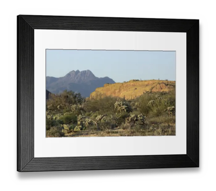 Framed Print : Four Peaks Wilderness in the mountains of central Arizona Framed Print : Four Peaks Wilderness in the mountains of central Arizona