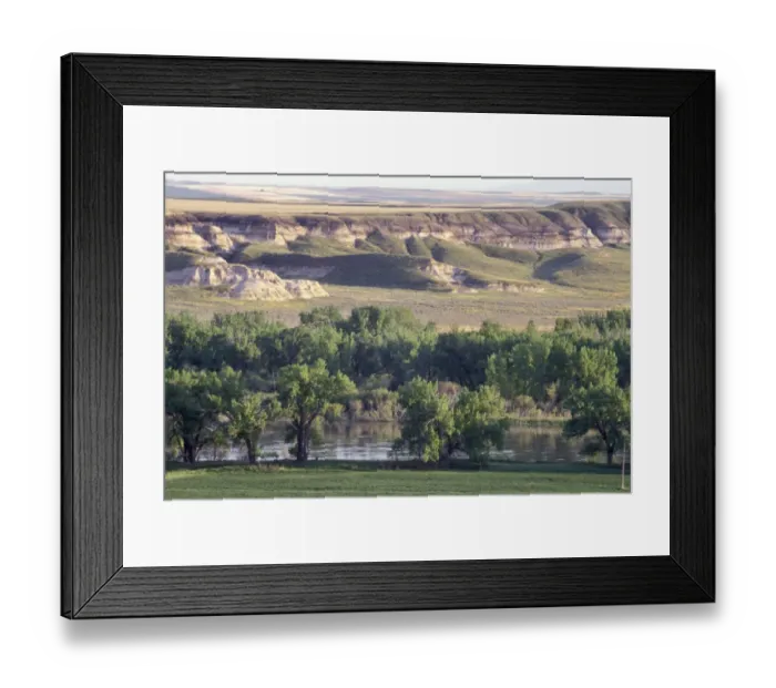 Framed Print : Coalbanks Landing, Missouri River, Montana Framed Print : Coalbanks Landing, Missouri River, Montana