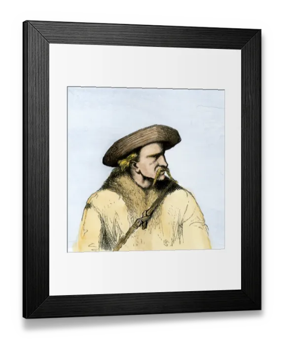 Framed Print : James Butler Hickok, better known as Wild Bill Hickok Framed Print : James Butler Hickok, better known as Wild Bill Hickok