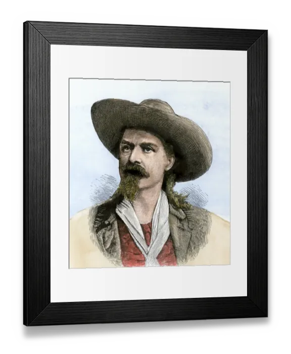 Framed Print : William Frederick Cody, known as Buffalo Bill Cody Framed Print : William Frederick Cody, known as Buffalo Bill Cody