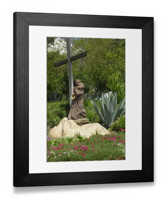 Framed Print : Father Junipero Serra, San Diego CA Framed Print : Father Junipero Serra, San Diego CA