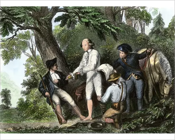 Arnolds treason discovered with the arrest of John Andre, 1780