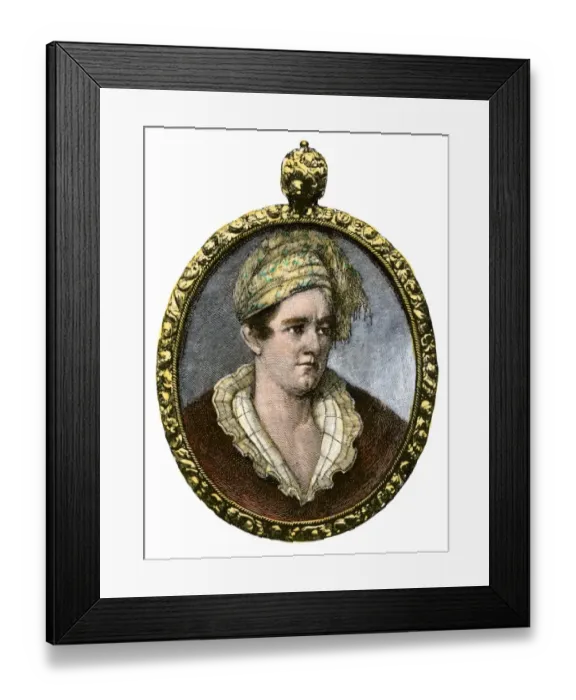 Framed Print : Sam Houston as a Cherokee chief, 1800s Framed Print : Sam Houston as a Cherokee chief, 1800s