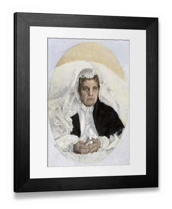 Framed Print : Francisca Benicia Carrillo Vallejo