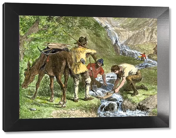 California Gold Rush prospectors