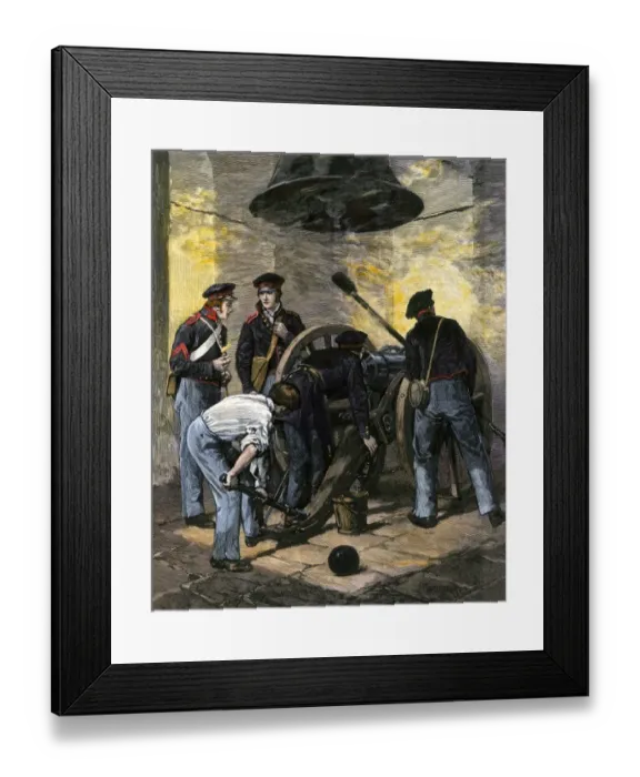 Framed Print : Lieutenant U.S. Grant at the Battle of Chapultepec Framed Print : Lieutenant U.S. Grant at the Battle of Chapultepec