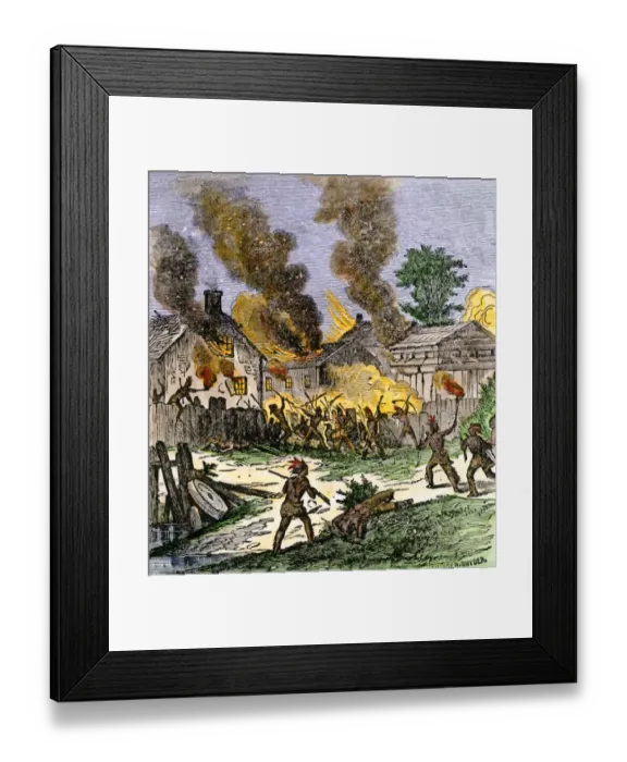 Framed Print : Colonial village of Brookfield Framed Print : Colonial village of Brookfield
