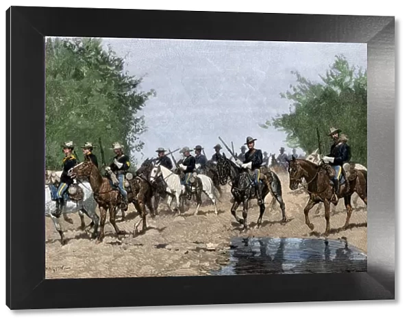 US Army pursuing the Nez Perce, 1870s
