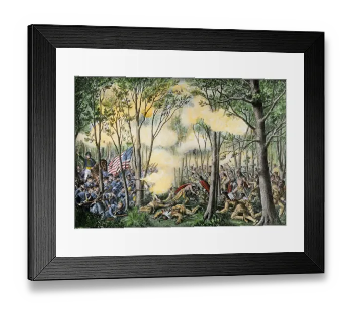 Framed Print : Battle of Tippecanoe Framed Print : Battle of Tippecanoe